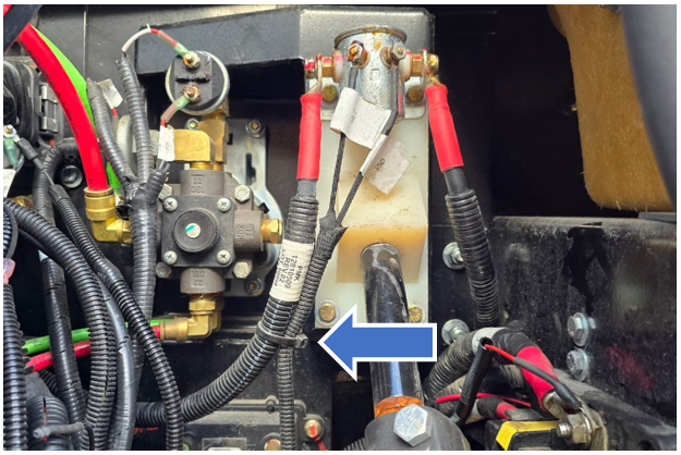 Figure 10– Required cable tie