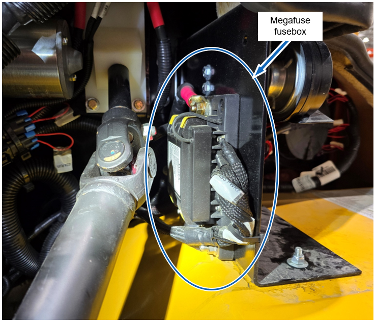 Figure 17 – Megafuse fusebox location.
