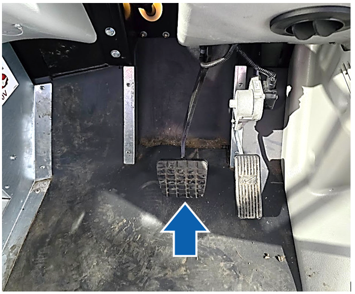 Figure 31 – Press the brake pedal
