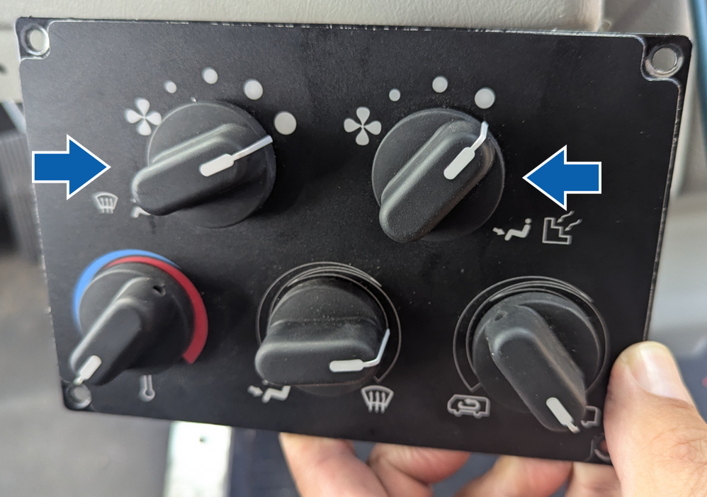 –Fan switches.