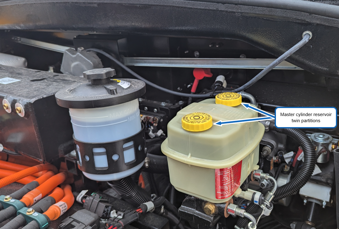Figure 1 – Master cylinder reservoir.