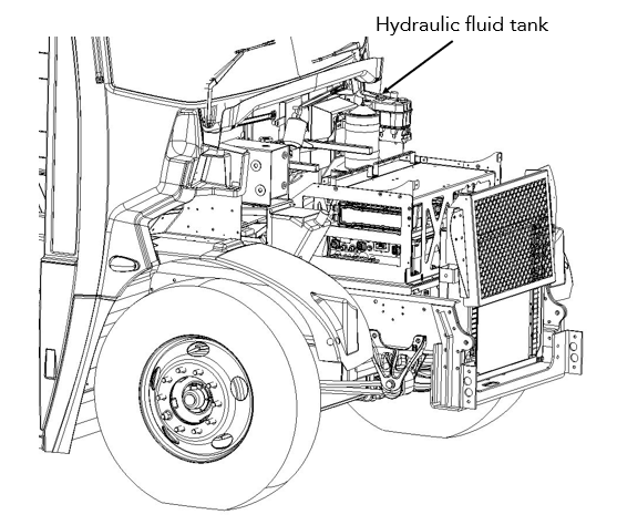 Figure 2 - Hydraulic Fluid Tank.