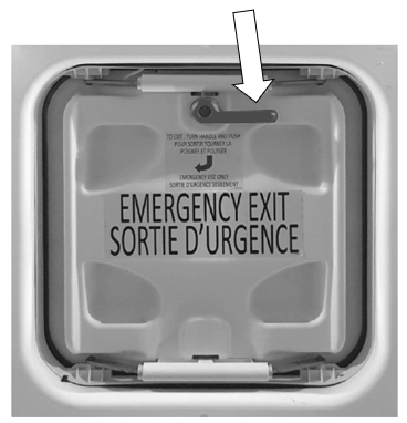 Figure 3 - Roof Escape Hatch