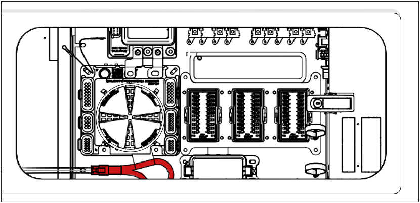 Figure 2 – Boucle de déconnexion d’urgence du compartiment LVDU.
