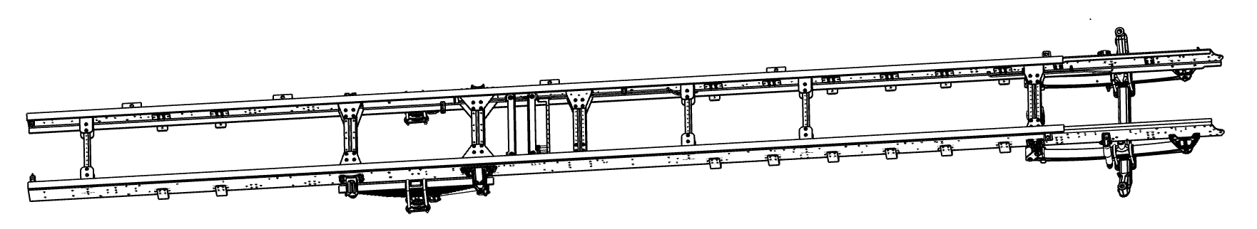 Figure 1 – Longerons et traverses de châssis